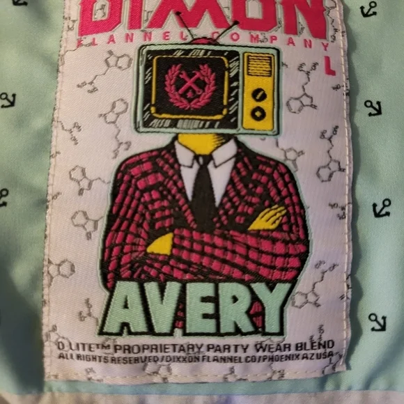 NWOT Dixxon women's Avery anchor button up shirt - Picture 3 of 7